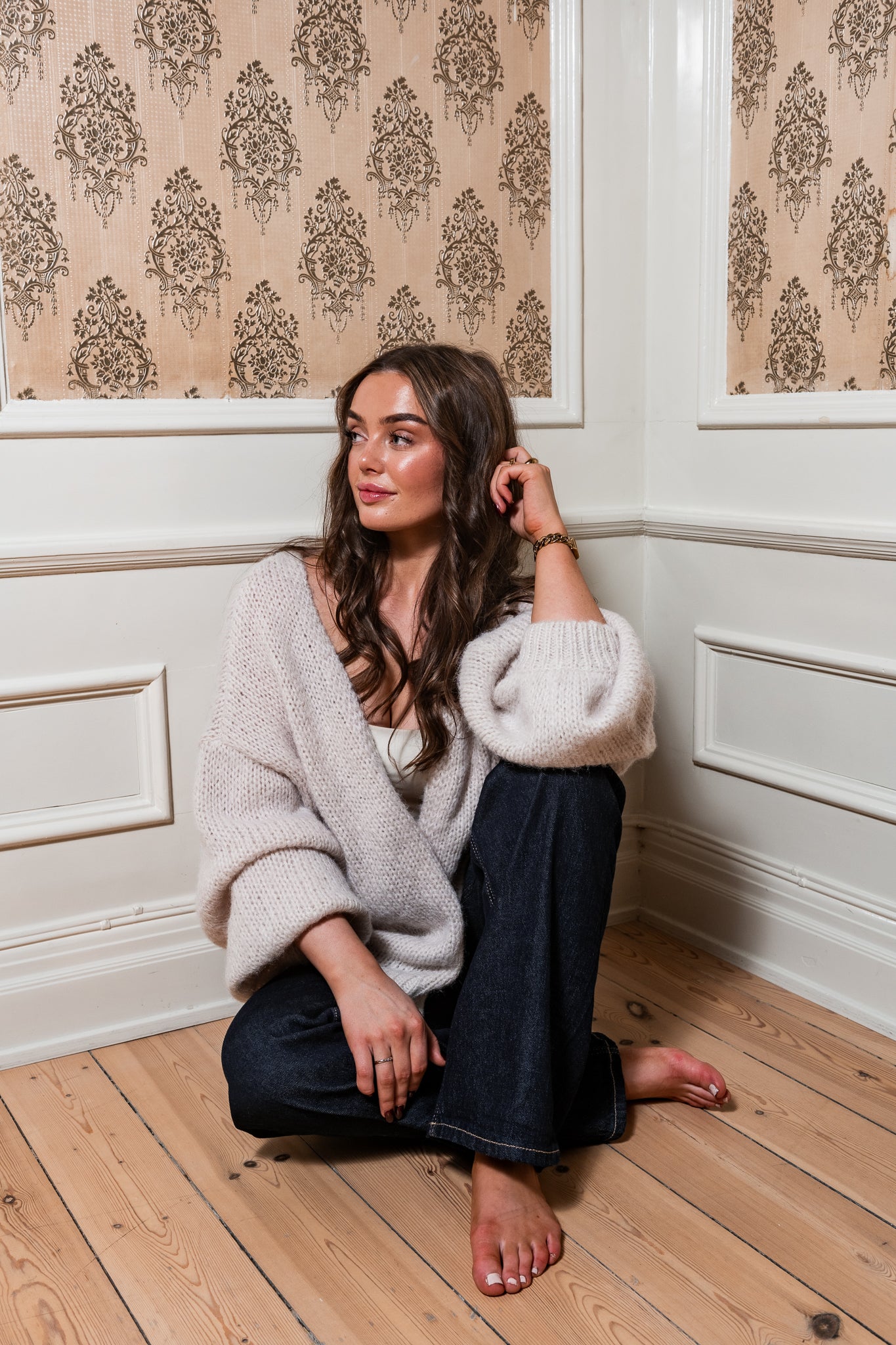 VMMAYBE Knit Cardigan - Birch